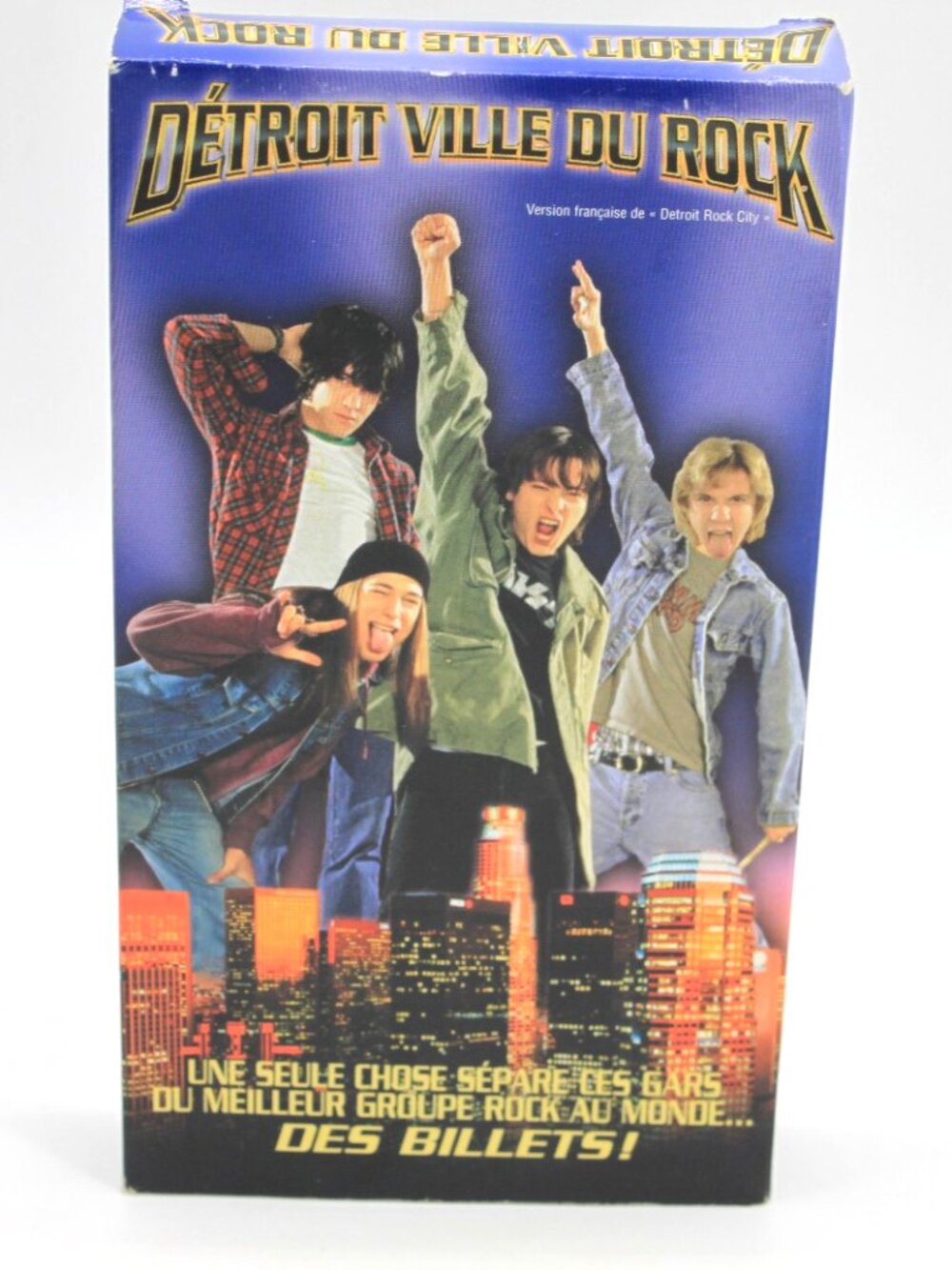 Détroit Ville Du Rock/ Detroit Rock CIty (VHS)(French) Tested Rare